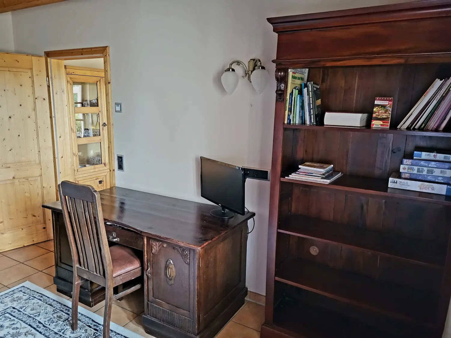 Krafft-Holiday Vermietung Ferien Immobilien Krakow am See Wohnzimmer