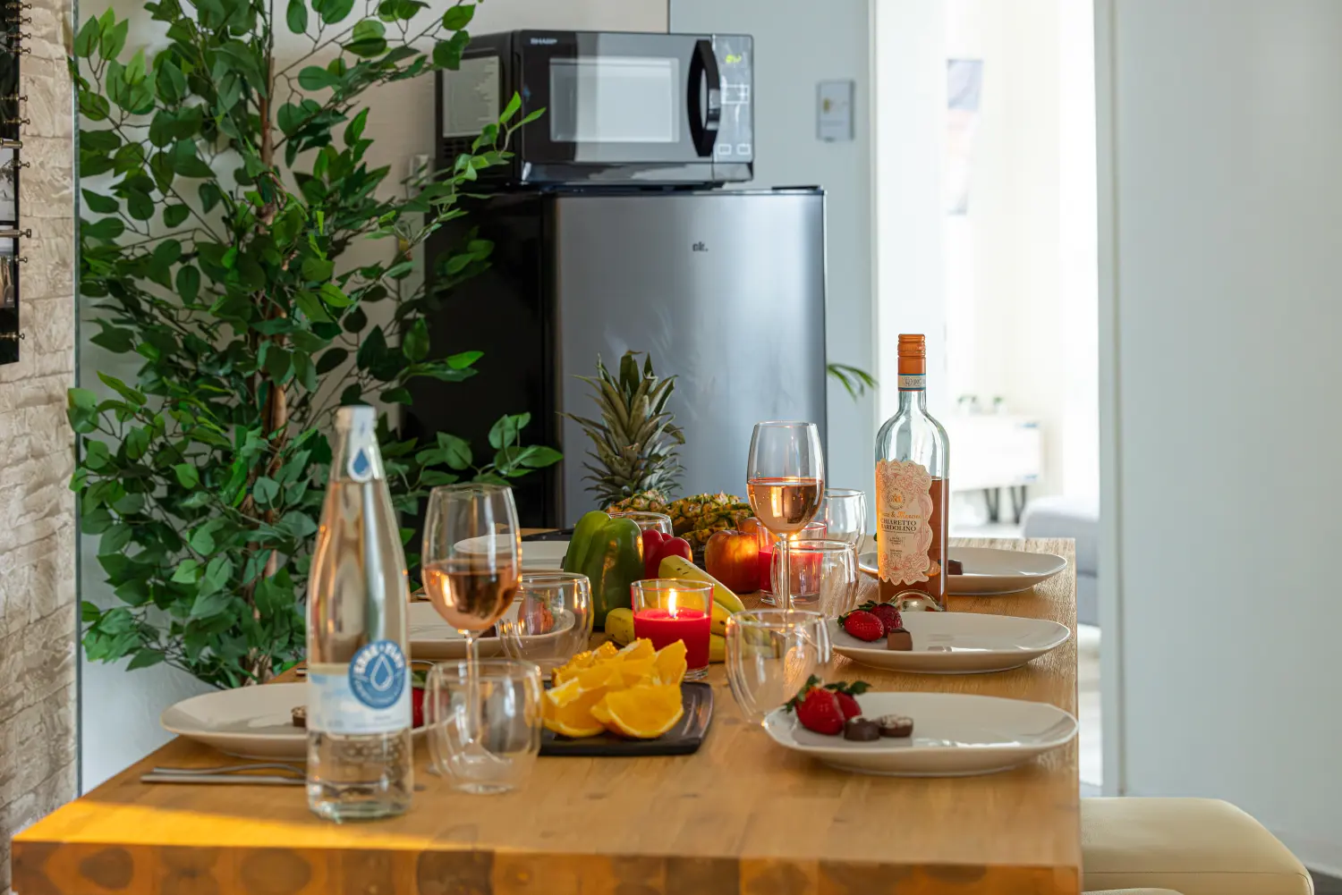 Krafft-Holiday Vermietung Ferienwohnung Rostock Küche