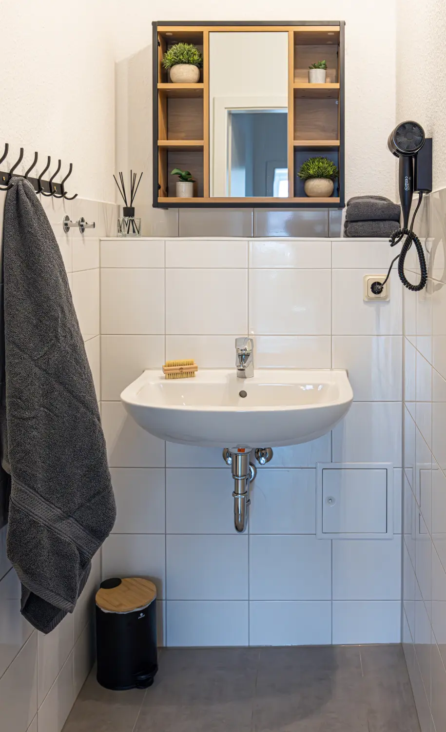 Krafft-Holiday Vermietung Ferienwohnung Rostock Badezimmer